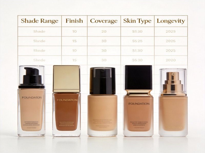 Foundation comparison